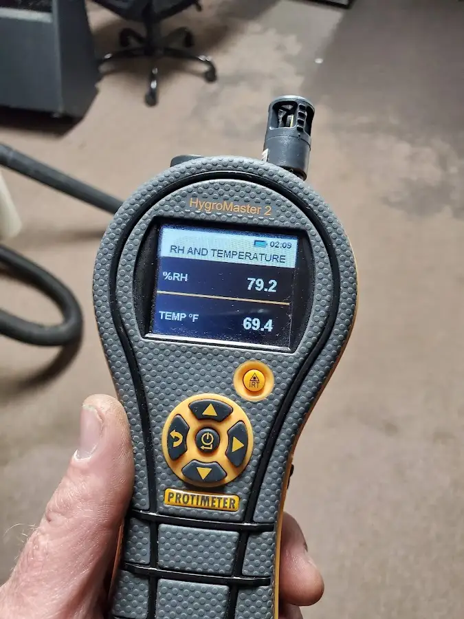 Moisture meter humidity assessment for Mold Remediation & Removal in Longmont